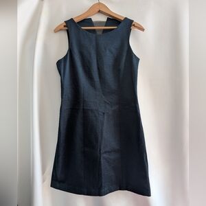 Theyskens' Theory Blue Green Sleeveless Lined Mini Dress - 4 (38)